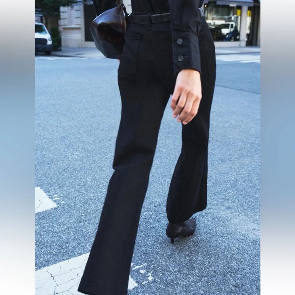 ZARA Mid Rise Bootcut Jeans - Picture 3 of 6